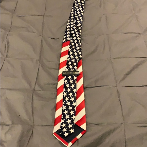 ❤️Dangii Man Fun Patriotic Tie - Picture 2 of 3
